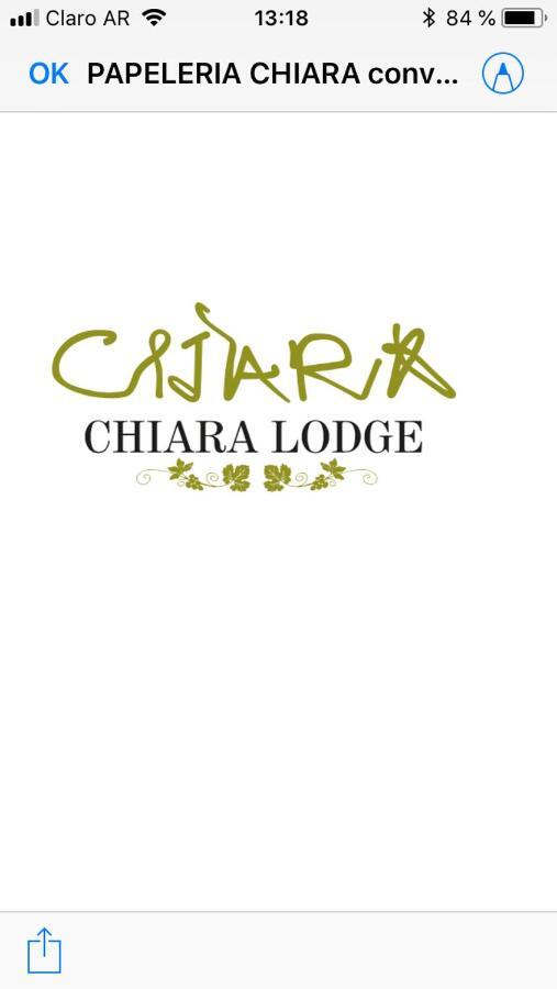 Chiara Lodge Chacras de Coria Exteriér fotografie
